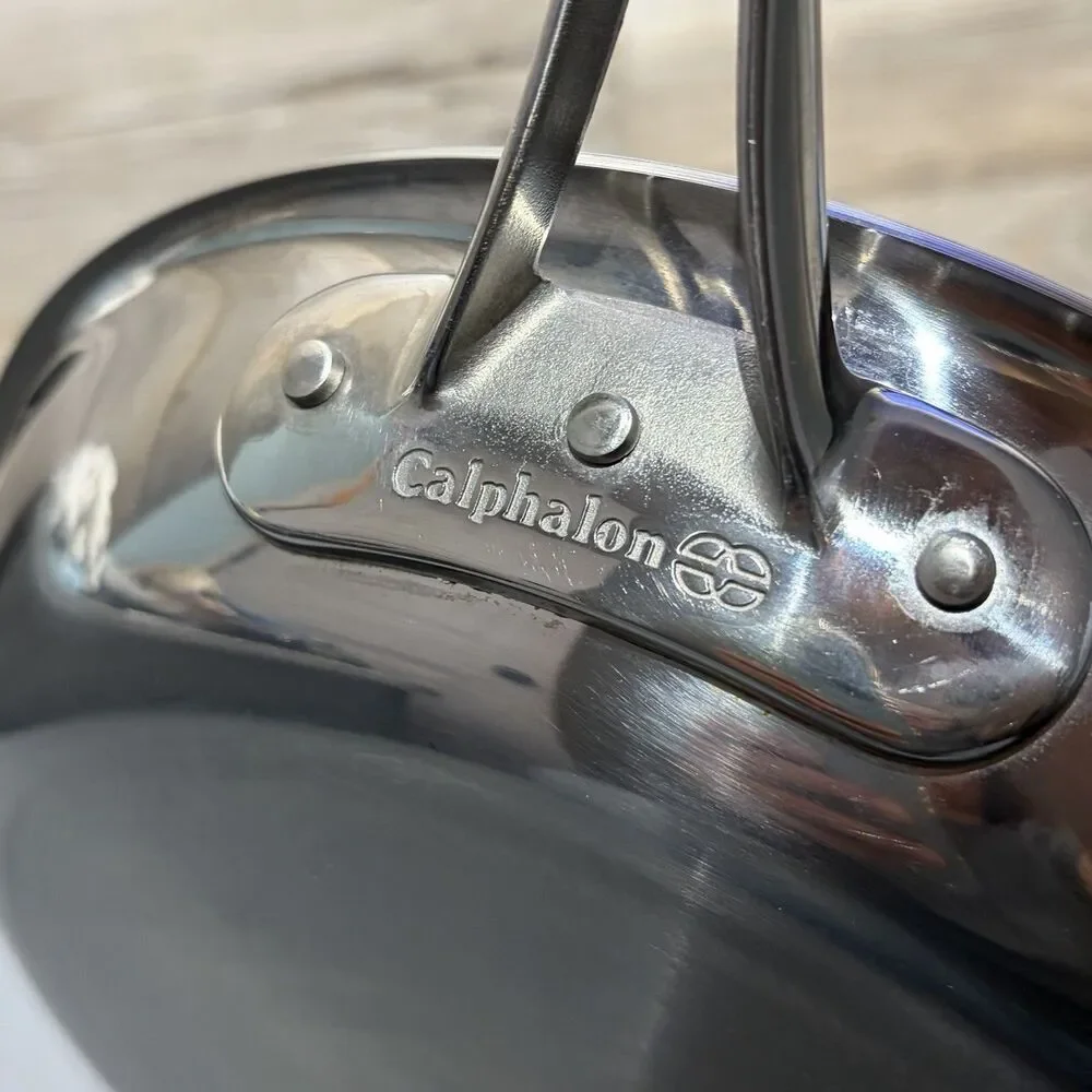 Calphalon 10” 1390 Stainless Steel Frying Sauté Pan Induction Gas Electric